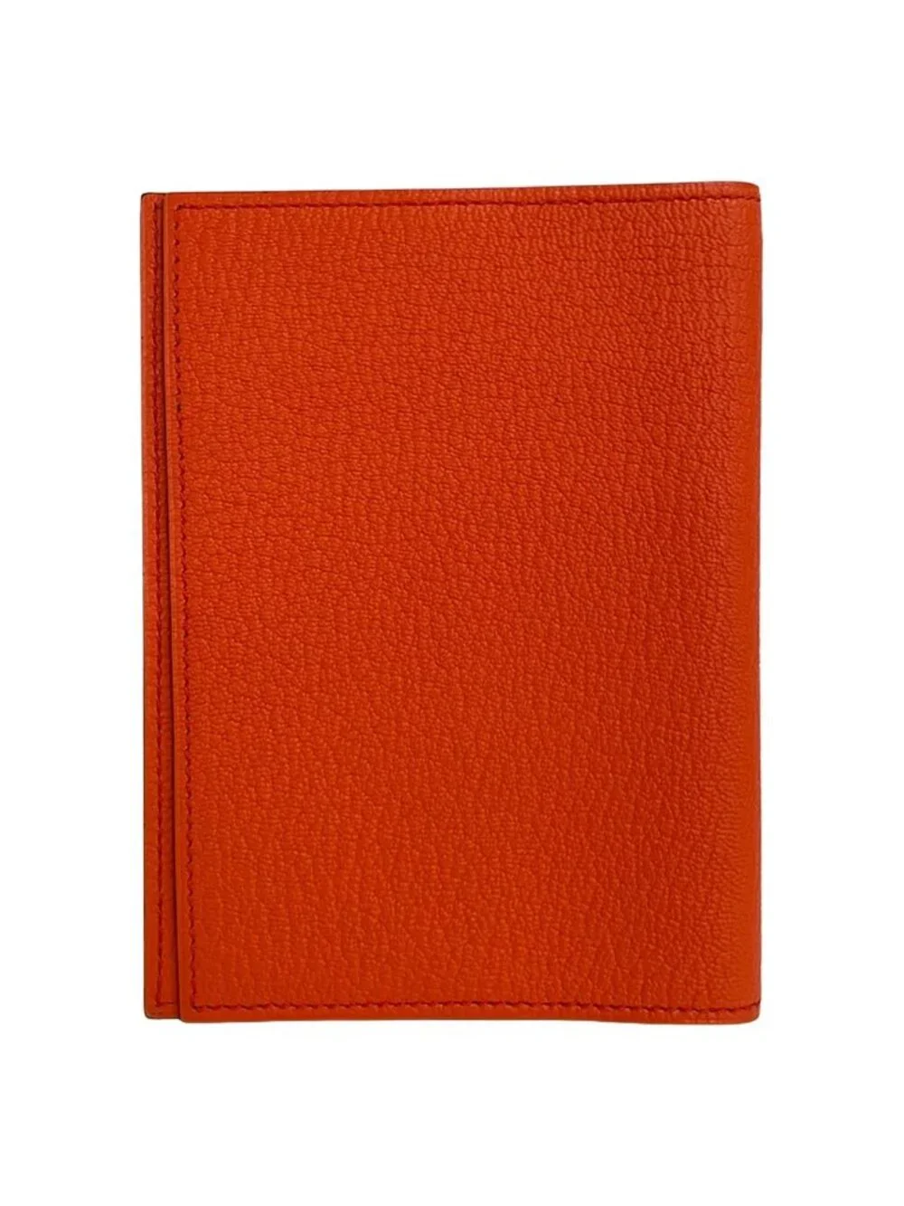 Hermes Notebook Agenda GM Orange Poppy Silver